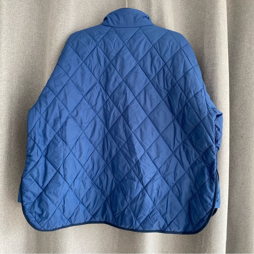 NWT Alpine Design Women's Quilted Anorak Mountain Lake Blue XL - Picture 3 of 6